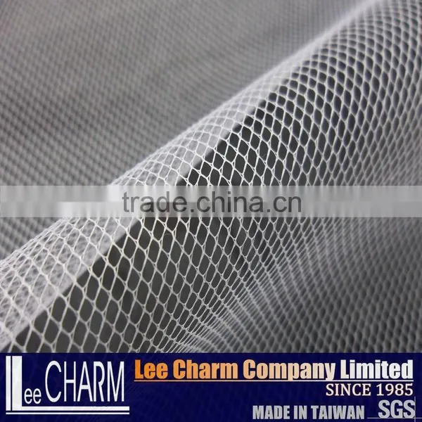 100% Nylon Wedding Decoration Tulle Mesh Roll Stiff Fabric photo-3