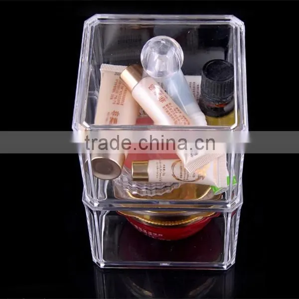 Manufacturing Clear Cosmetic Plastic Bin Makeup Container photo-2