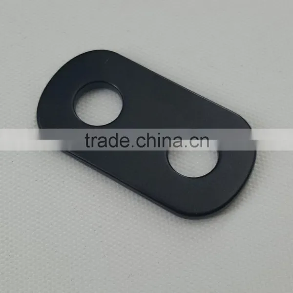 Metal Cord End in Black Matt Color for Handbag photo-2