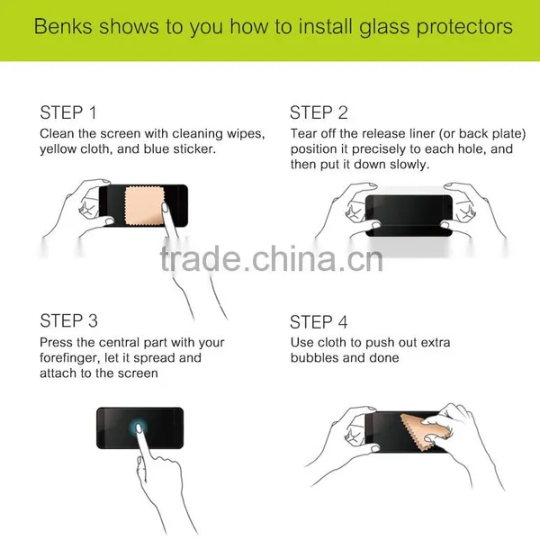 Benks KR For Sony Z5 0.2mm Anti-Scratch Tempered Glass Protector Explosion-Proof AGC Glass Screen Protector For Sony Z5 TB-0205 photo-3