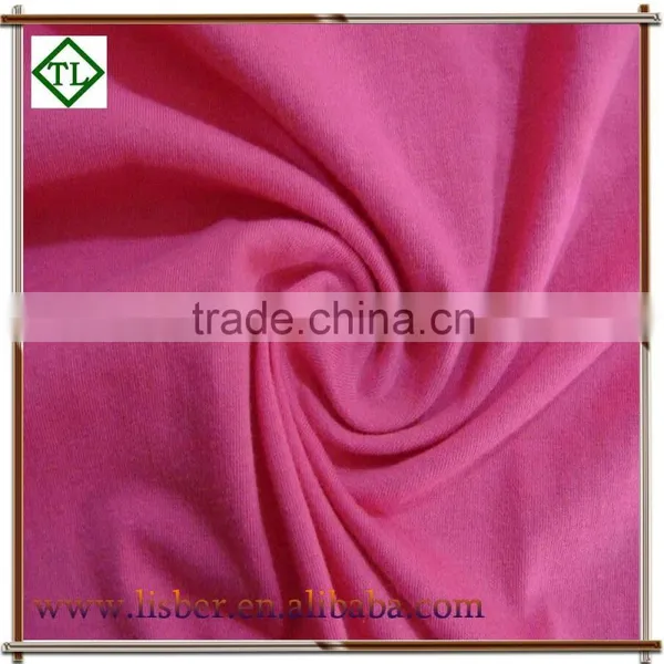 Knitted Jersey Fabric /cotton Fabric/single Color Jersey Fabric photo-5