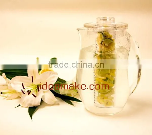 2L Plastic Fruit Infusion Pitcher Infuser Pitcher photo-3