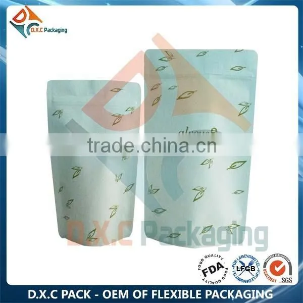 Customzied Order Stand Up Kraft Paper Bag 50g/100g/250g/500g photo-6