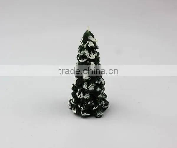 New Christmas Decoration Candle / Snow Flake Shaped Engraved Candle photo-3