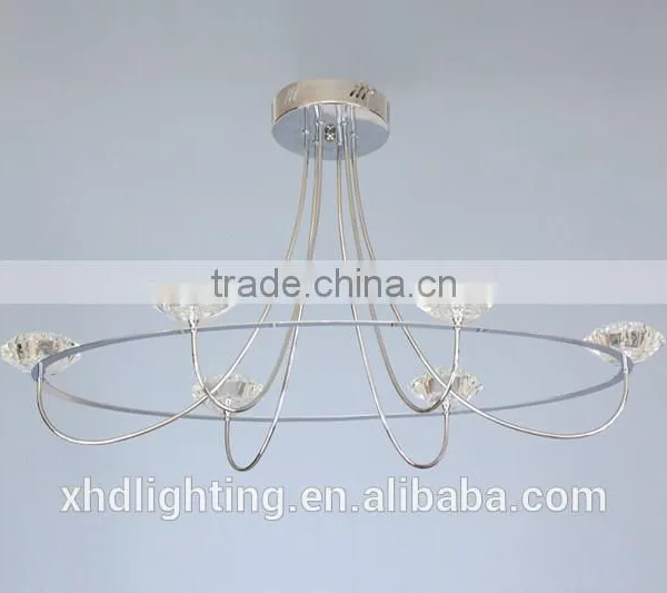 Modern Round LED Sourcing Chandelier&pendant Made of Glass +metal From China photo-2