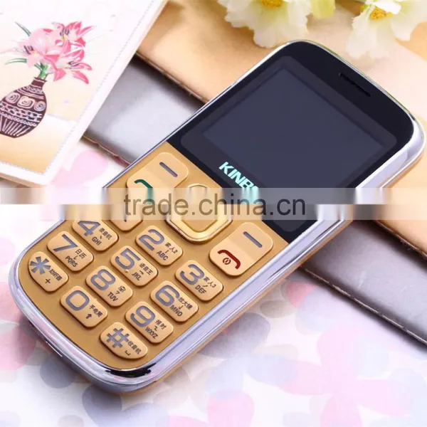OEM Big Key Cheapest Feature Mobile Phone for Senior Citizen , Senior Cell Phone