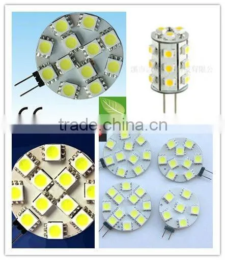 0.6w/1w/1.5w 360 degree g4 smd led bulb