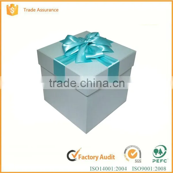 Hot Sale Square Large Gift Box Custom Elegant Lover Wedding Gift Paper Box Supplier's Choice photo-6