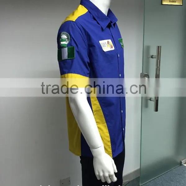 Motocross Pit Shirt /OEM Motocross Jersey/polyester Motorcyle Jerseys Polo Neck photo-2