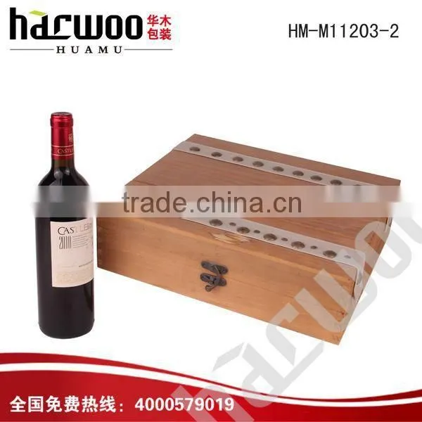 High Top 4 Bottles Wine Case for Sale photo-2