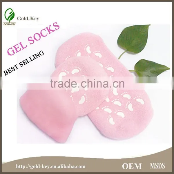 2015 Foot Care Product: Beauty Gel Spa Cold Sock & Gel Moisture Sock & Silicon Gel Socks