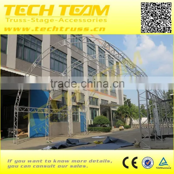 Outside Track Curve Roof Truss System For Sale photo-3