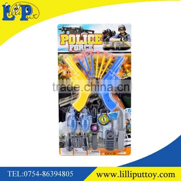 Newest Soft Shooting Bullet Gun Police Set Toy for Kid photo-6