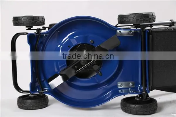 China 16inch Wheel Adjustable Grass Cutting B&S B450E American Gasoline Engine Wholesale Manual Cheap Mini Lawn Mower for Sale photo-5