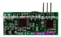 Super-heterodyne Receiver CWC6/ wireless remote receiver/ ASK receiver