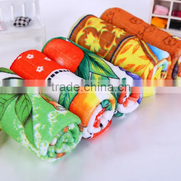 Wholesale Cheap Custom Cotton Printed Kitchen Towel photo-5