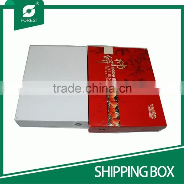 WAX-COATED CARDBOARD SHIPPING BOXES FOR PACKING FOOD WITH EMBOSSING LOGO photo-6