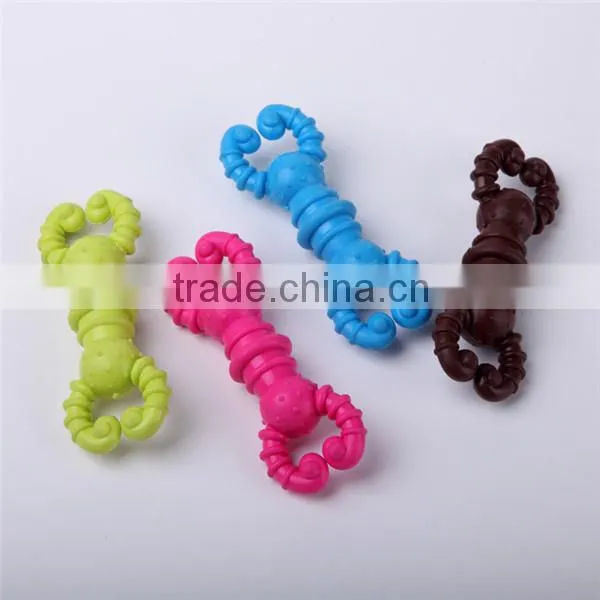 Durable Interactive Dog Dental Rubber Chew Toys / Dog Toy
