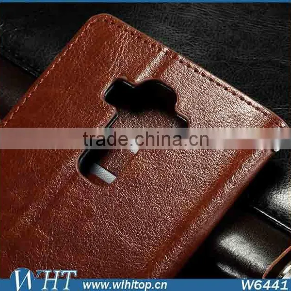 Luxury Mobile Card Slot Flip PU Leather Case for LG G4 photo-3