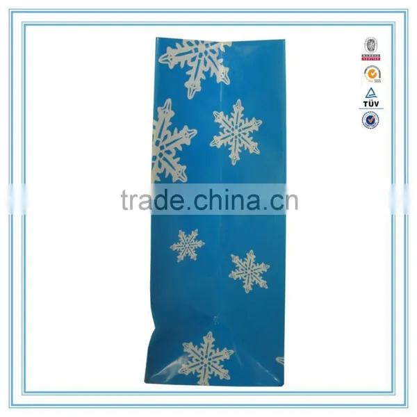 Wholesale Express Blue Snowflake Cheap Paper Bag Printing photo-6