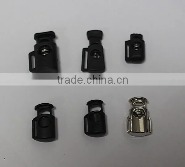 plastic toggle /PE spring toggle stopper/Nylon toggle/ clothing stopper