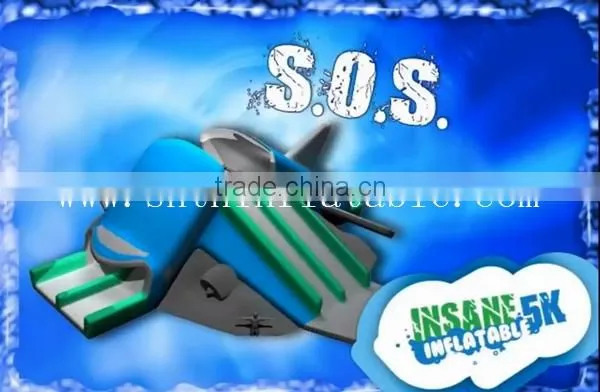 2015 The Amazing Insane Inflatable 5K Slide / Inflatable Insane 5K Run photo-2