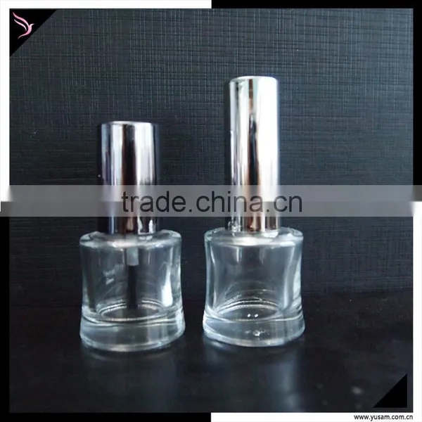 Glass Nail Polish Glass Bottles With Caps and Brushes photo-3