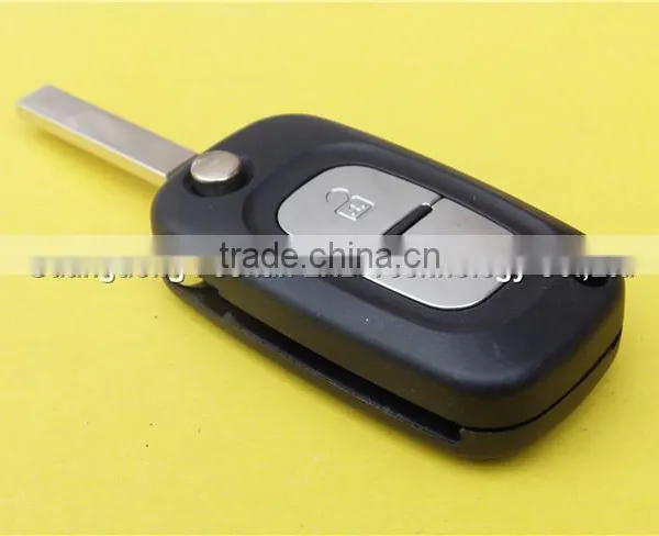 Hot Sell Renault 2 Button Remote Car Key Shell Flip Key Cover Case photo-5