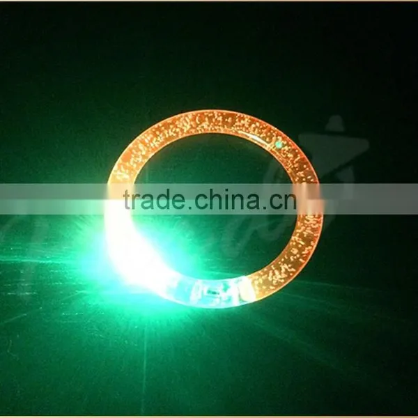 Switch Control Acrylic Bangle With Led Light Morphing Colors photo-3