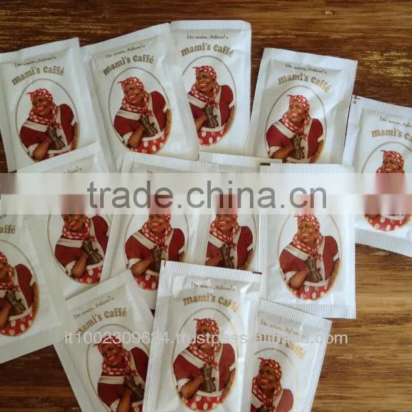 White Sugar Sachet Mamis Logo Tea Coffee