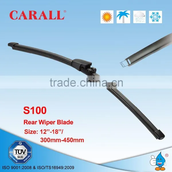 S100 Multifit Adapters Rear Soft Windsreen Wiper Blade photo-4