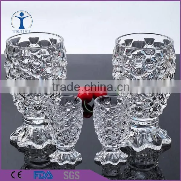 Wholesale Machine Made Fish-shaped Tumner Cup ,water Glass Cup, Juice Glass Cup photo-6