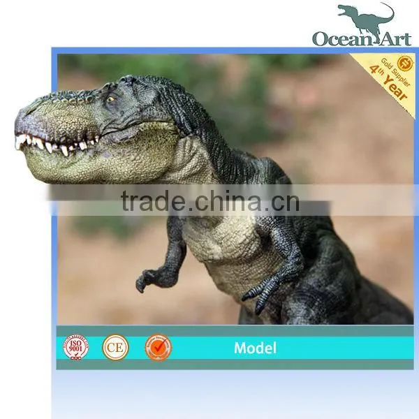 New Design! FRP Realistic Small Dinosaur Model photo-2