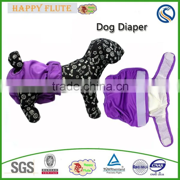Happyflute Dog Diaper Washable Dog Diapers Mesh Nylon Dog Diaper Quality Choice