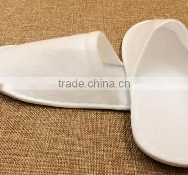 Non-Skid Disposable Slippers Premium Cotton Terry Slippers, Closed Toe photo-3