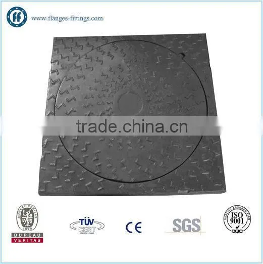 DI Round Cover Square Frame