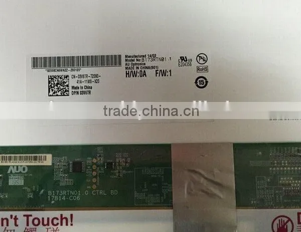 High Quality 17.3 LCD Screen B173RTN01.1 DP/N 03V6TR EDP photo-2
