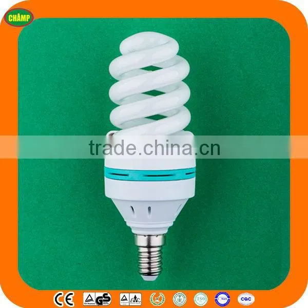 ISO Certificated Factory High Lumen Spiral Energy Saving Lamp 15w With CE,EMC,SASO,ROHS CERTIFICATES CHINA