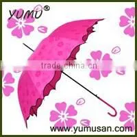 23" Flower Emerge Magic Straight Umbrella for Ladies photo-2