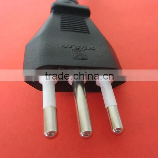 Italy 3 Prong Power Cord 10A 250 V IMQ Certified photo-5