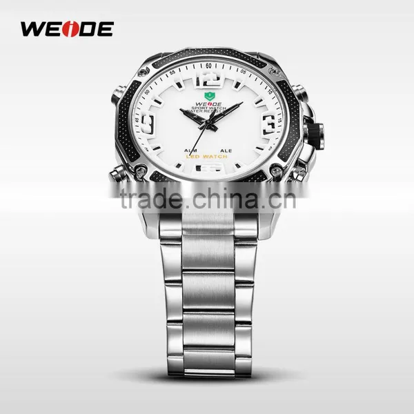 WEIDE Military Watches With Changeable Strap Fashion Wristwatch Alarm LED Watch Watch Print Logo Analog Digital Display WH2306 photo-4