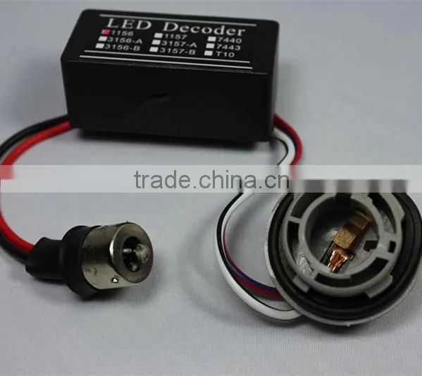 12v 8w for Led Bulb Xenon Lamp Headlight Decoder 1156/1157/7440/7443/3156/3157/T10 LED Warning Canceller photo-4