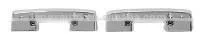 ARM REST BASE,SET 67 (1 SET=2PCS)(CHROME)(also NVA 66-67/F-BIRD 67) for CV CAMRO