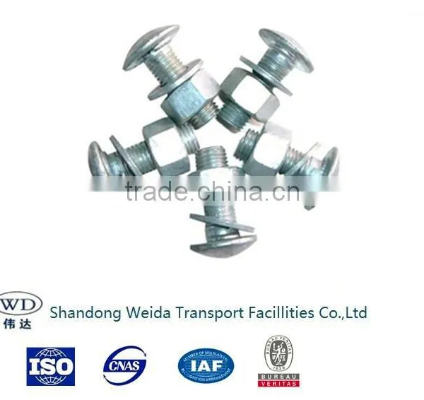 Professional Highway Galvanized Guardrail Nut and Bolts photo-4