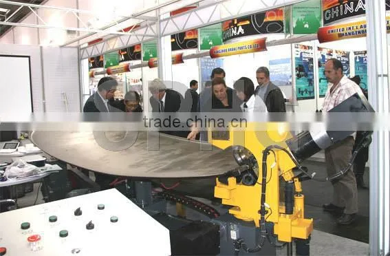 No Template Irregular Dished Head Folding Machine photo-3