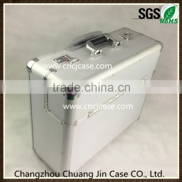 Aluminum Trolley Tool Case Aluminum Frame Suitcase photo-3