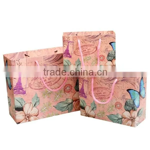 Beautiful Seen With Paris Tower Paper Bag For Gift photo-2