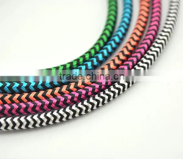 Top Selling New Design Woven Type USB Data Cable for Android Smartphone photo-6