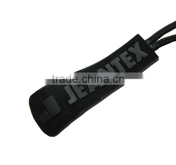 Custom Rubber Bag Zipper Pull With 3D Brand Logo photo-2
