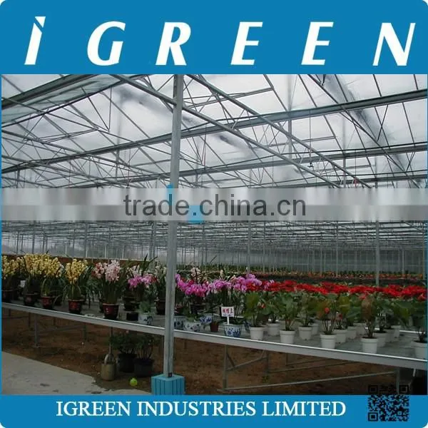 Commercial Intelligent Glass Greenhouse for Sale photo-2